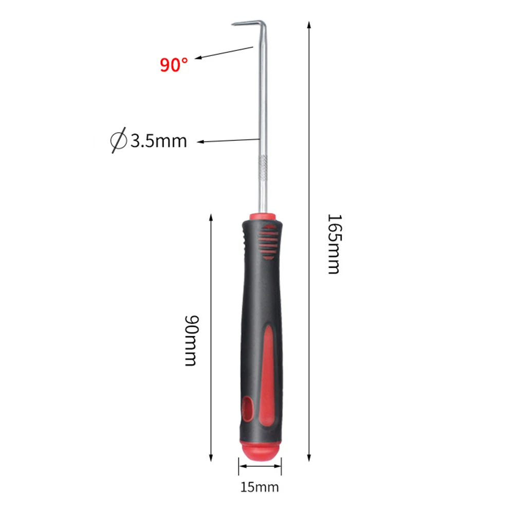 مجموعة مكونة من 4 قطع من مفك براغي لختم زيت السيارة الأوتوماتيكي، أدوات صيانة الختم، خطاف على شكل حرف O، حشية الختم