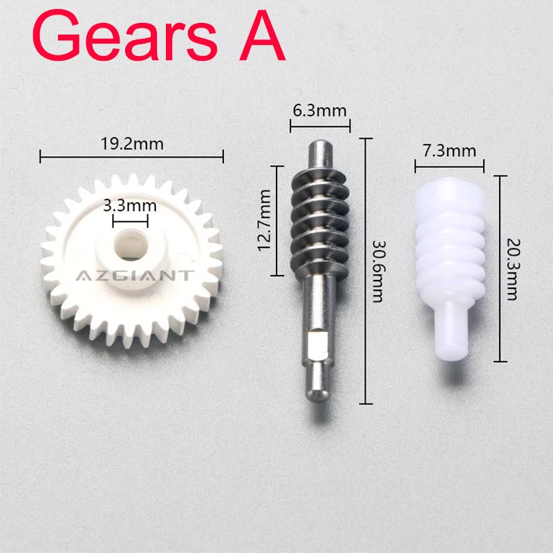 Azgiant Auto-Elektrische Klappspiegel-Getriebeset Reparaturkit für Mazda 2/3/6 Axela/Atenza CX-3/CX-4 Innenraum-Ersatzteile – Detail 9