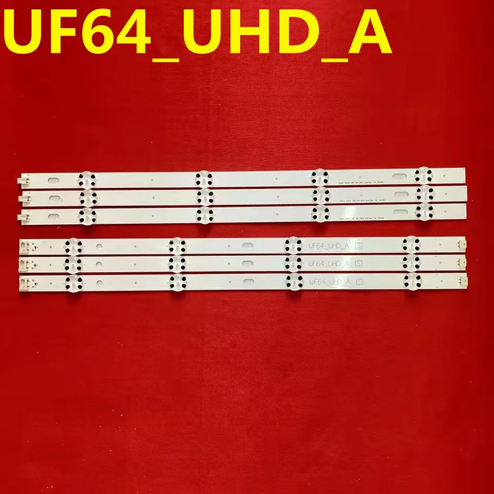 

5set LED Backlight Strip For UF64_UHD_A 43LH5700 43LH604V 43UH620V 43UH619V 43UH610V 43UH603V 43UH610T 43UH610A HC430DGG-SLNX1