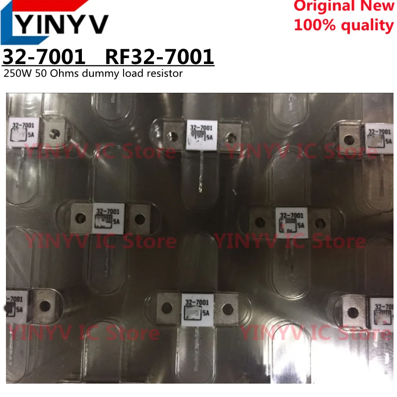 TERMINATION FLANGE MOUNT 250 Watt 50 Ohms dummy load resistor 32-7001 RF32-7001 250W 50 Ohms 250W 50R Single PIN  New original