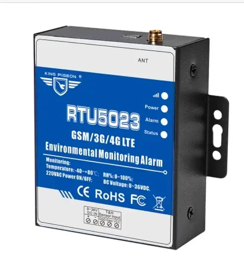 Best 4G SMS Alert GSM Temperature Humidity Environment Alarm Power Lost Remote Monitoring DC Timer Report APP Control