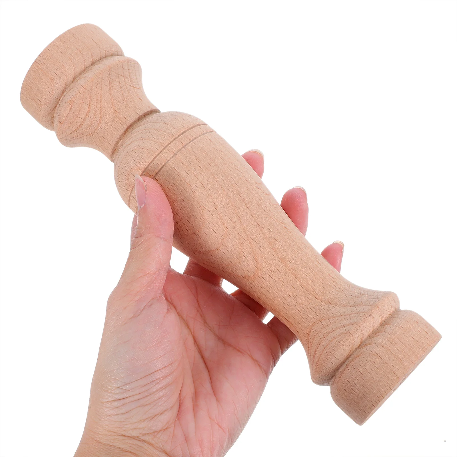 

1pcs Decorative Pillars Staircase Handrails Spindles Wood Khaki Roman Column Head Accessories Durability Safety