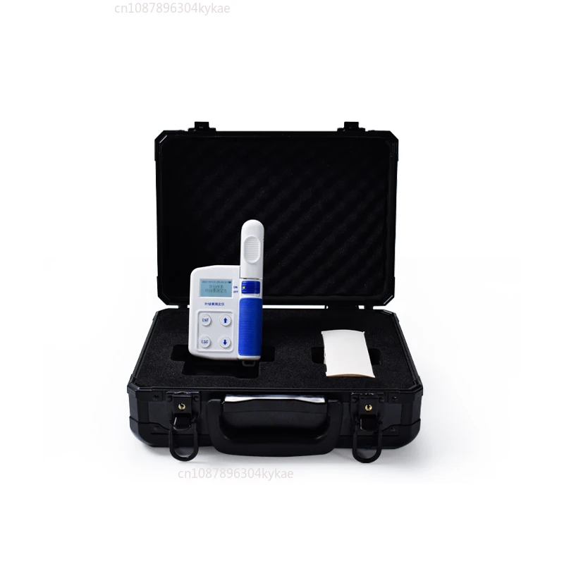 Plant Chlorophyll Meter Handheld Non-destructive Multi-parameter Leaf Nitrogen Content SPAD Value Temperature and Humidity Meter