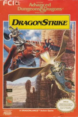 Y1,Dragon Strike Nes Retro Video Game Metal Poster Tin Sign 20*30cm