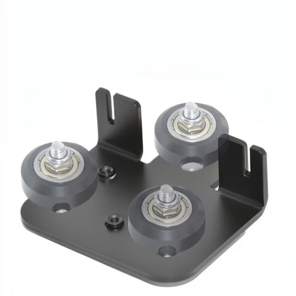 For For Ender 3 CR10 3D Printer Extruder Back Support Bracket Kit Smooth Running Pulley System Replacement Accessory