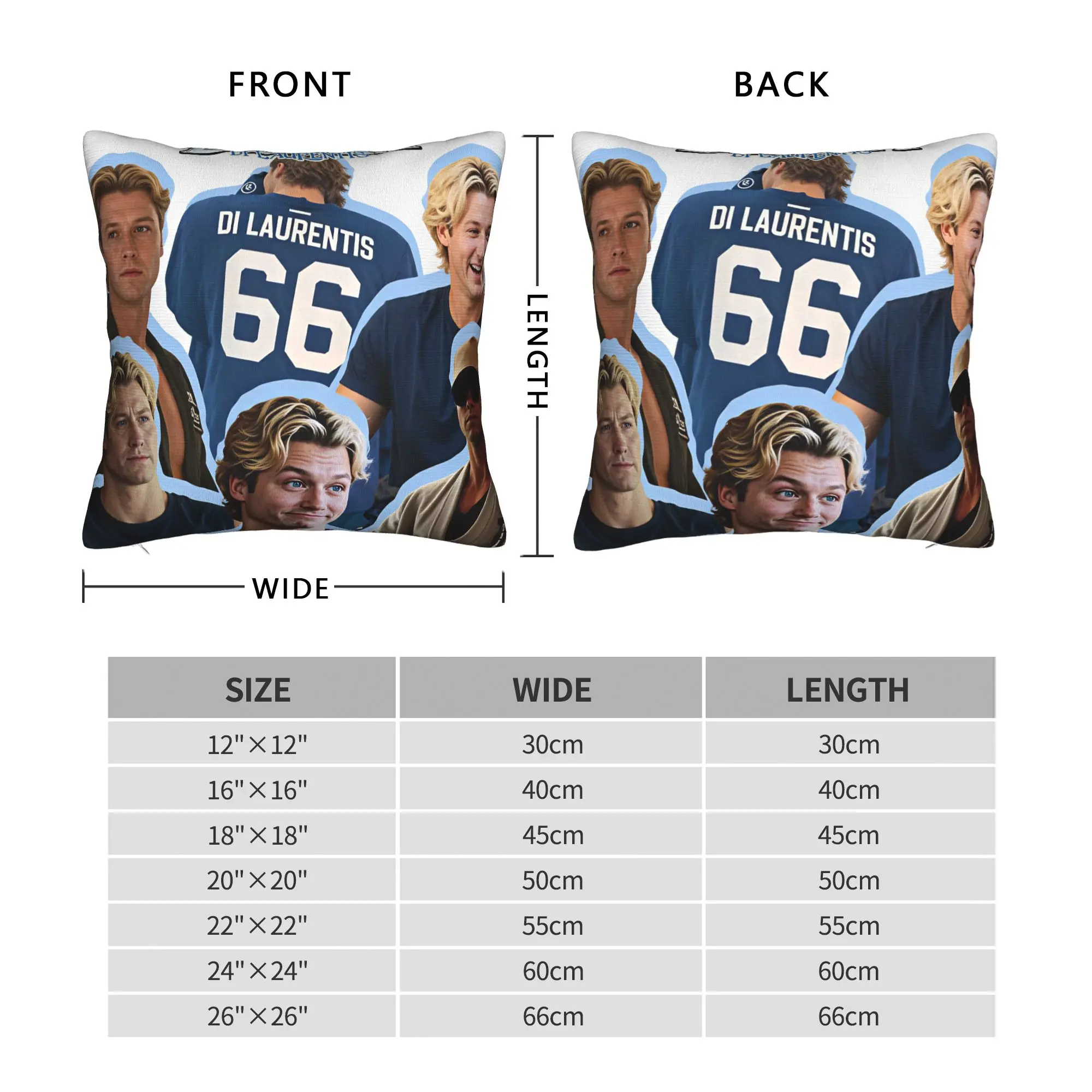 Pillow Cover Dean Di Laurentis 66 Off Campus Cute Funny Pillow Case For Living Room Chair Pillowcases