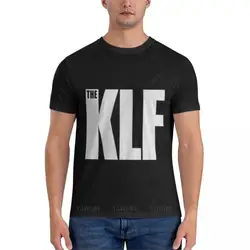 メンズブラックコットンTシャツ,klf klf airs 90s