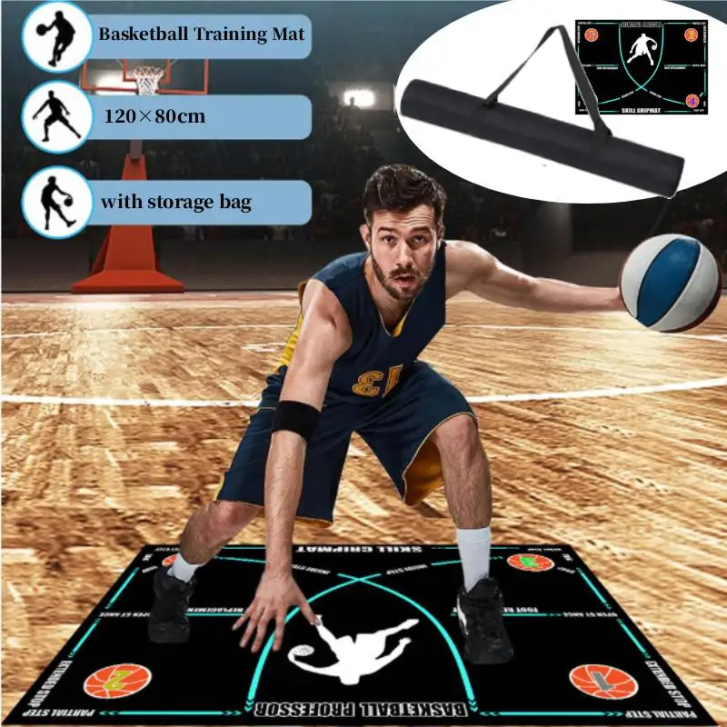 

Basketball Train Mat Non-Slip Soundproof Material Children Adolescents Indoor Ball Control Training Dribbling Drill Thickening