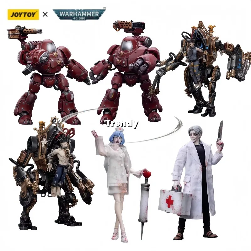 

【In Stock】JOYTOY 1/18 Action Doll 40K Adeptus Mechanicus Cartoon Model Toy Gift Collection