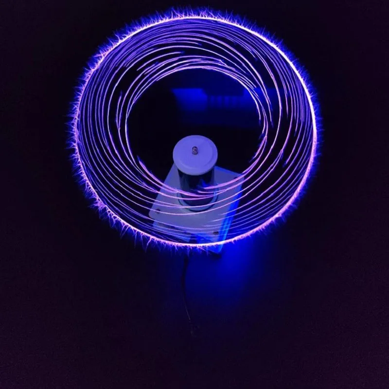 Tesla Coil Plasma Speaker Bluetooth Audio Space Lighting Magic Arc Spark Technology Desktop Toy