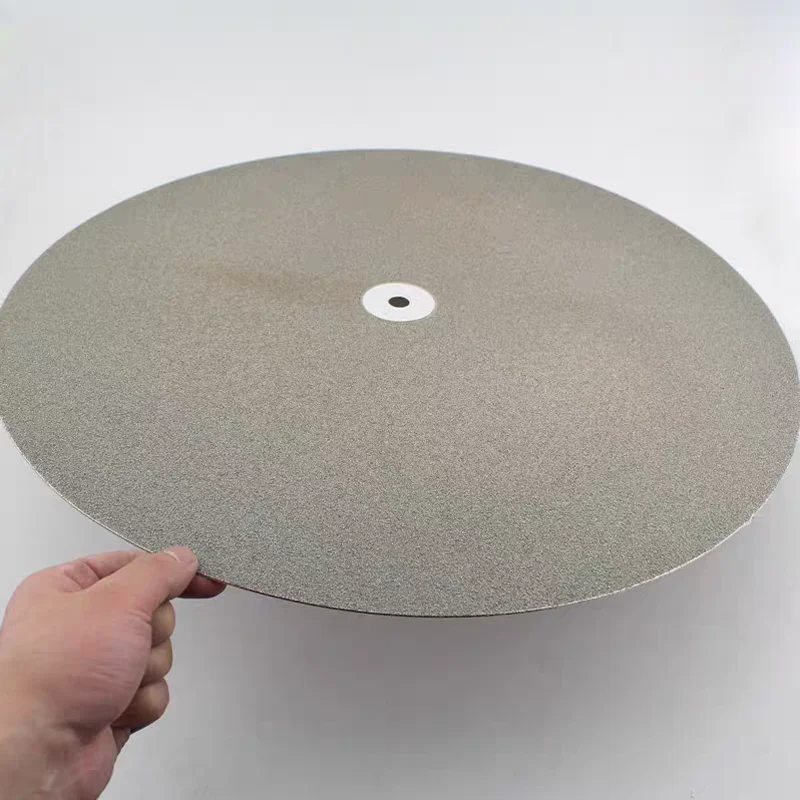 16 インチ 400 ミリメートル x 12.7 アーバー穴ダイヤモンドコーティングされたフラットラップディスク研削研磨ホイール 46 - 1000 グリット