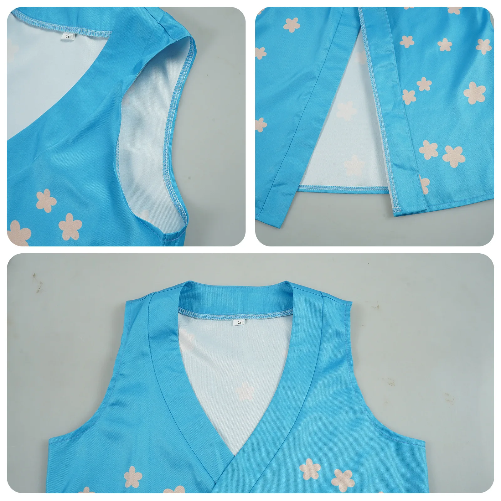 Sakura Pattern Kimono Festival Sakura Yukata Nami Suit COS Clothes Free Bow Headdress Anime Role Playing