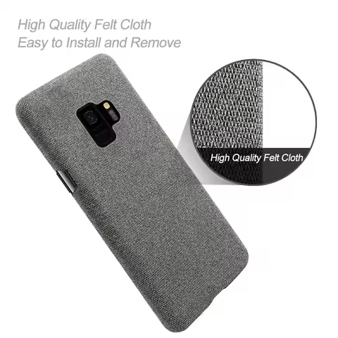 Anti-slip Ultra Thin Fabric Cloth Case For Samsung S9 Cover Samsung Galaxy S8 S8/S9 Plus Case Galaxy S9 S9+ S22 Ultra S21 S20 10