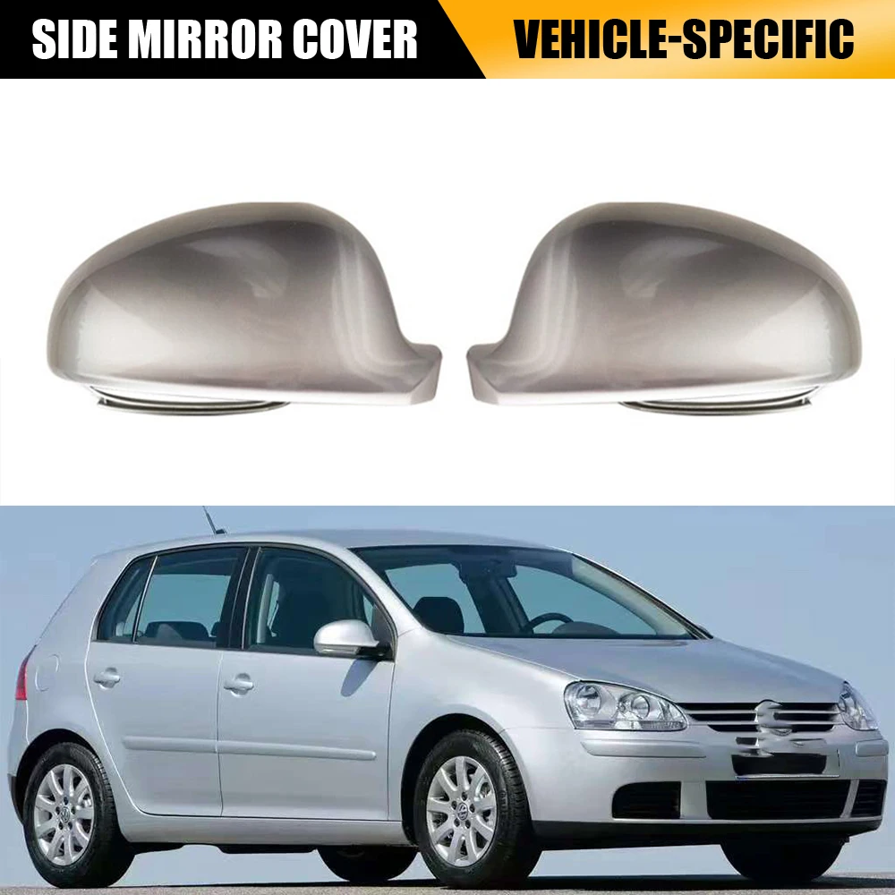 

Для VW Jetta MK5 Golf 5 MK5 Passat B6 2006-2011, крышка бокового зеркала автомобиля, сменный корпус, черный, левый + правый комплект