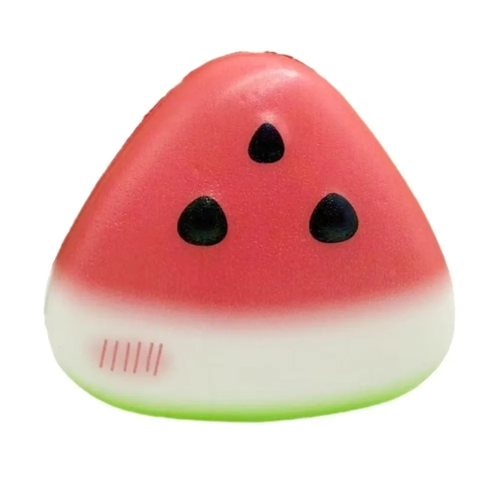 Soft Ice Skin Anti-stress Squeeze Slow Rebound Squishy Texture Watermelon Stress Reliever Slow Rising Fidget Toy