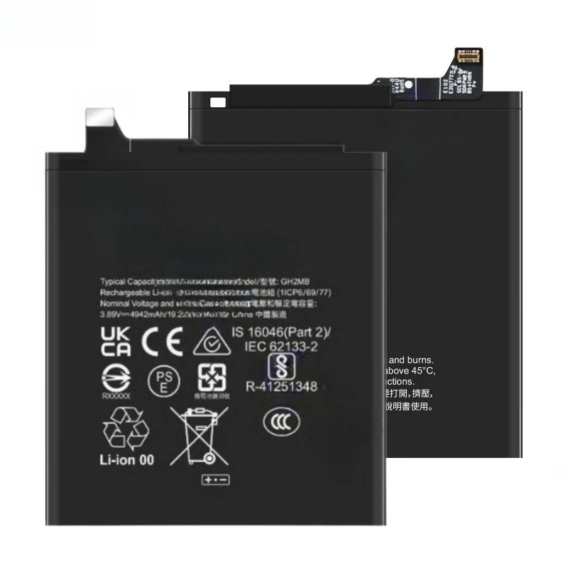 100% New GH2MB 3.89V 5060mAh Suitable for Google Pixel 9 Pro XL Mobile Phone Battery