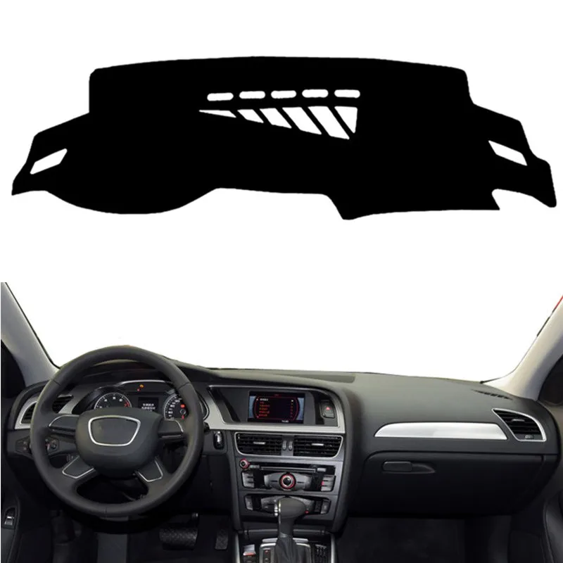 Car Dashboard Cover Pad For Audi A4 A4L 2009-2016 Sunshade Protector Anti-UV Dash Mats Non-slip Pads Interior Accessories