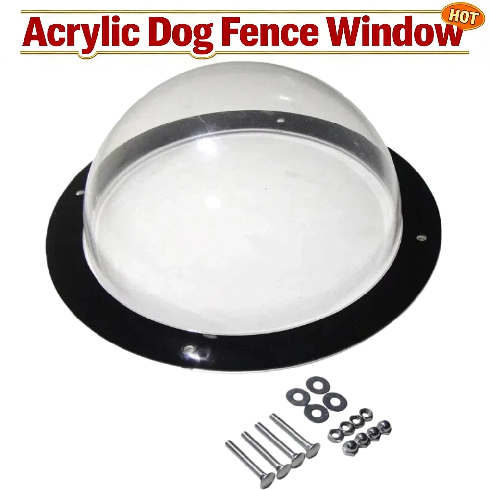 

Прозрачное акриловое окно-купол AS+ для собак, кошек, лошадей, для ограждений, садов, игровых площадок, детских комнат