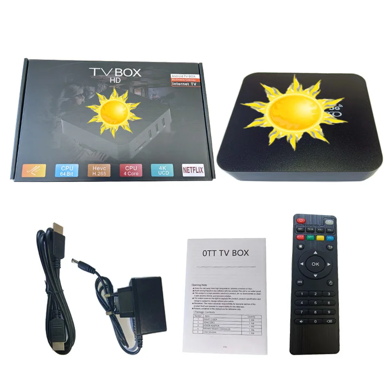 Android MX9 XQ Pro TV Box RK3228 4K Four Core HD Intelligent Network TV Box HDMI Interface Set Top Box