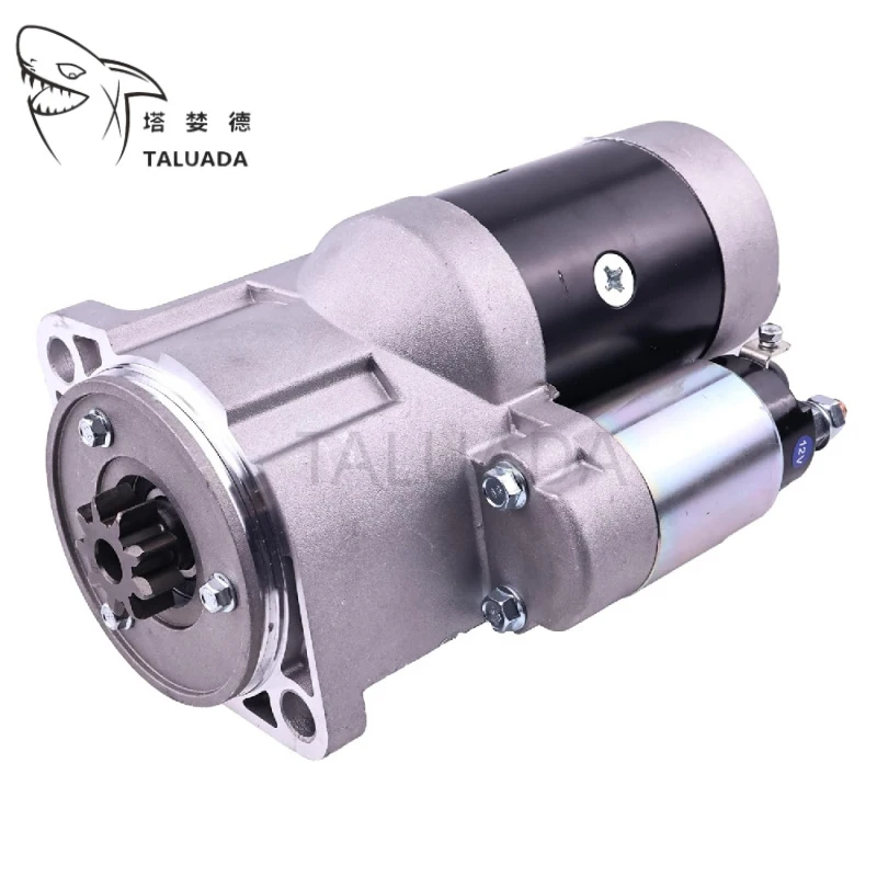 

12V 2.5KW 9T Starter Motor 129900-77010 129900-77040 For Engine 4TNE94 4TNE98 4TNV98 4TNV98T Excavators SE50-3