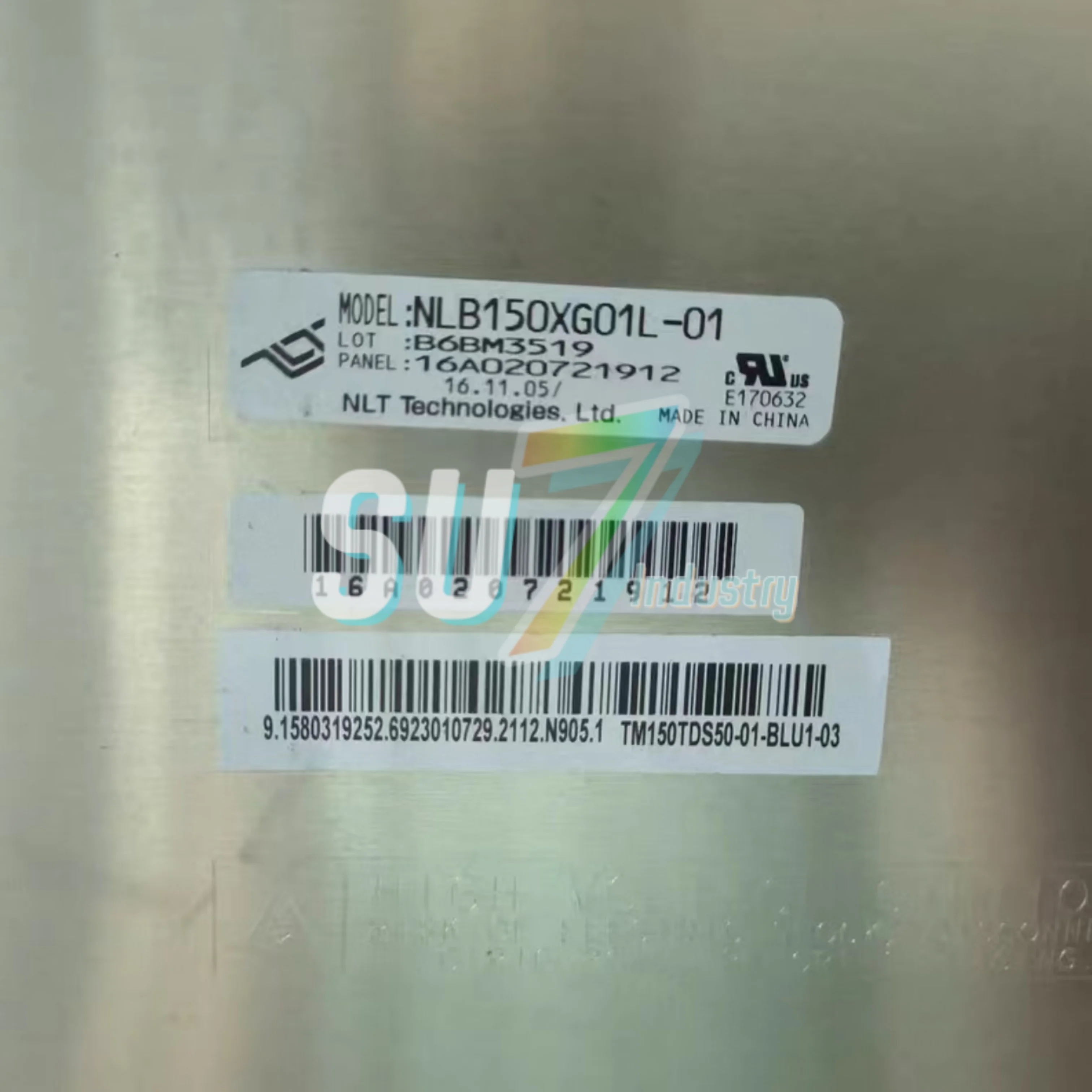 شاشة LCD NLB150XG01L-01 جديدة في المخزون #1