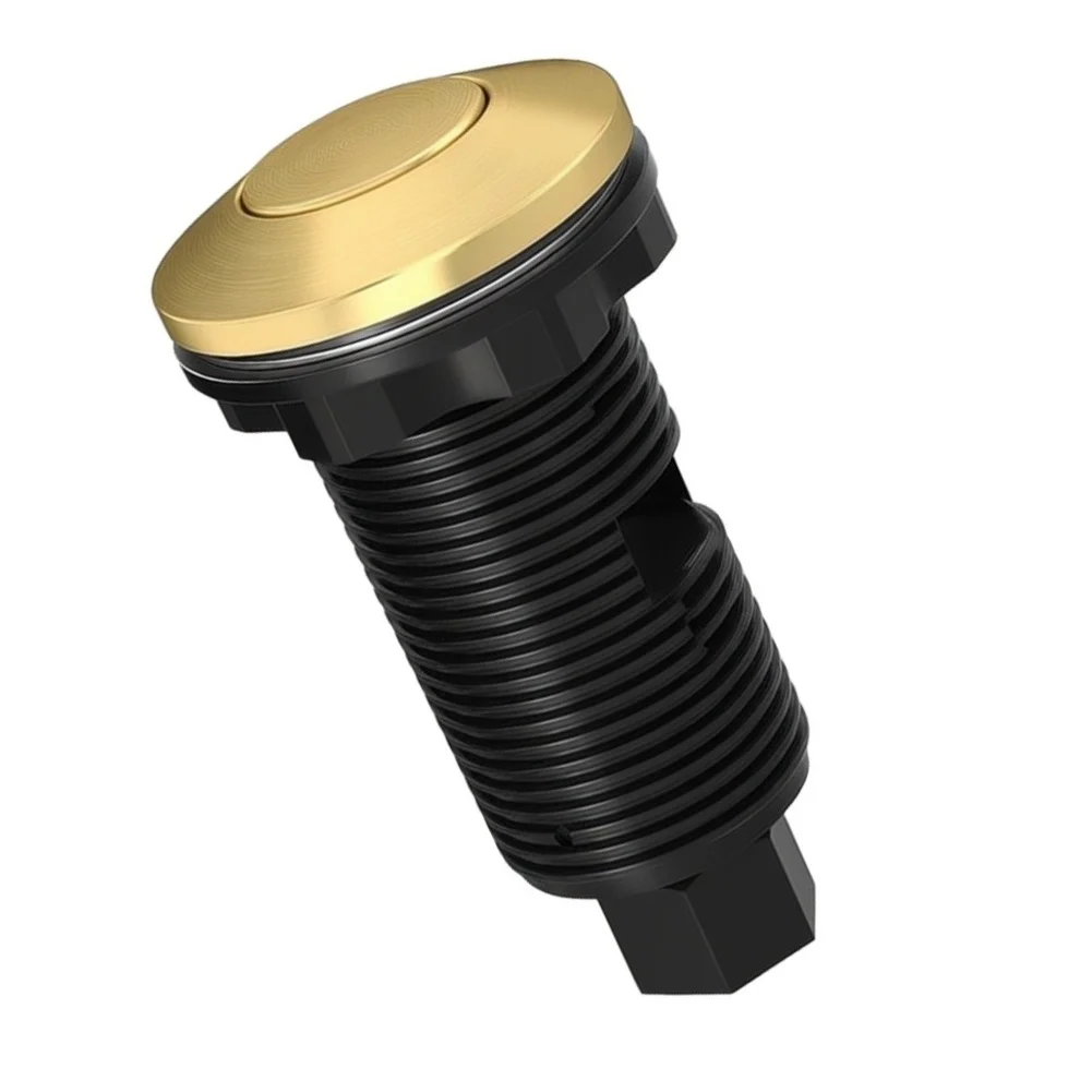 Garbage Disposal Switch Flat for top Push Button As Shown Food Waste Button Wear-resistant Finish Plastic Construction