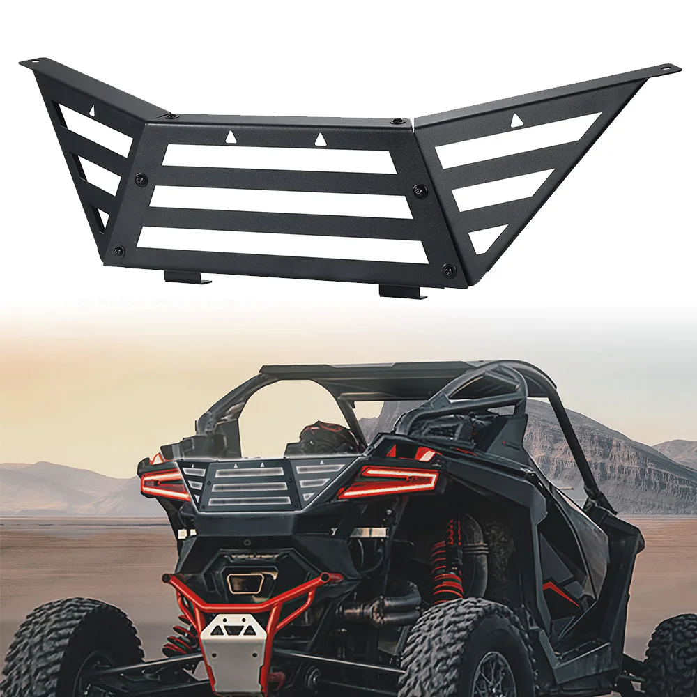 Tailgate Steel Extender Enclosure Kit Compatible with Polaris RZR Pro R / RZR Pro R 4 2022 2023 Rear Cargo Extender Accessories