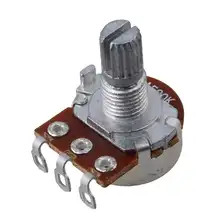 Guitar Tone Potentiometer 10 pcs A500k Short Shaft 15mm #2