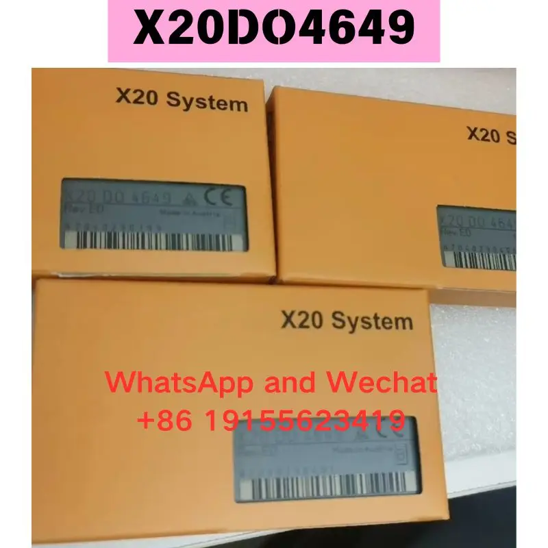 Brand new Original imported module X20DO4649 Functional test OK Quick delivery
