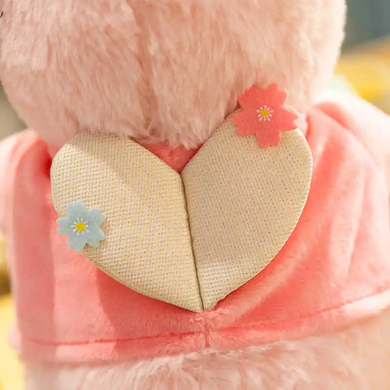 Disney Pink Sakura Winnie Bear Homdecor Stuffed Dolls Cartoon Animals Plush Toys Cute Perfumed Plush Bear Dolls