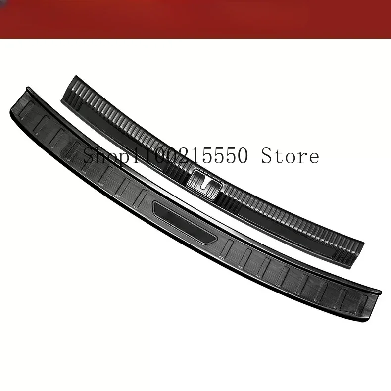 

Stainless Steel For VW Volkswagen Tiguan L Rear Bumper Protector Sill Trunk Tread Plate Trim For VW Volkswagen Tiguan mk2 17-24