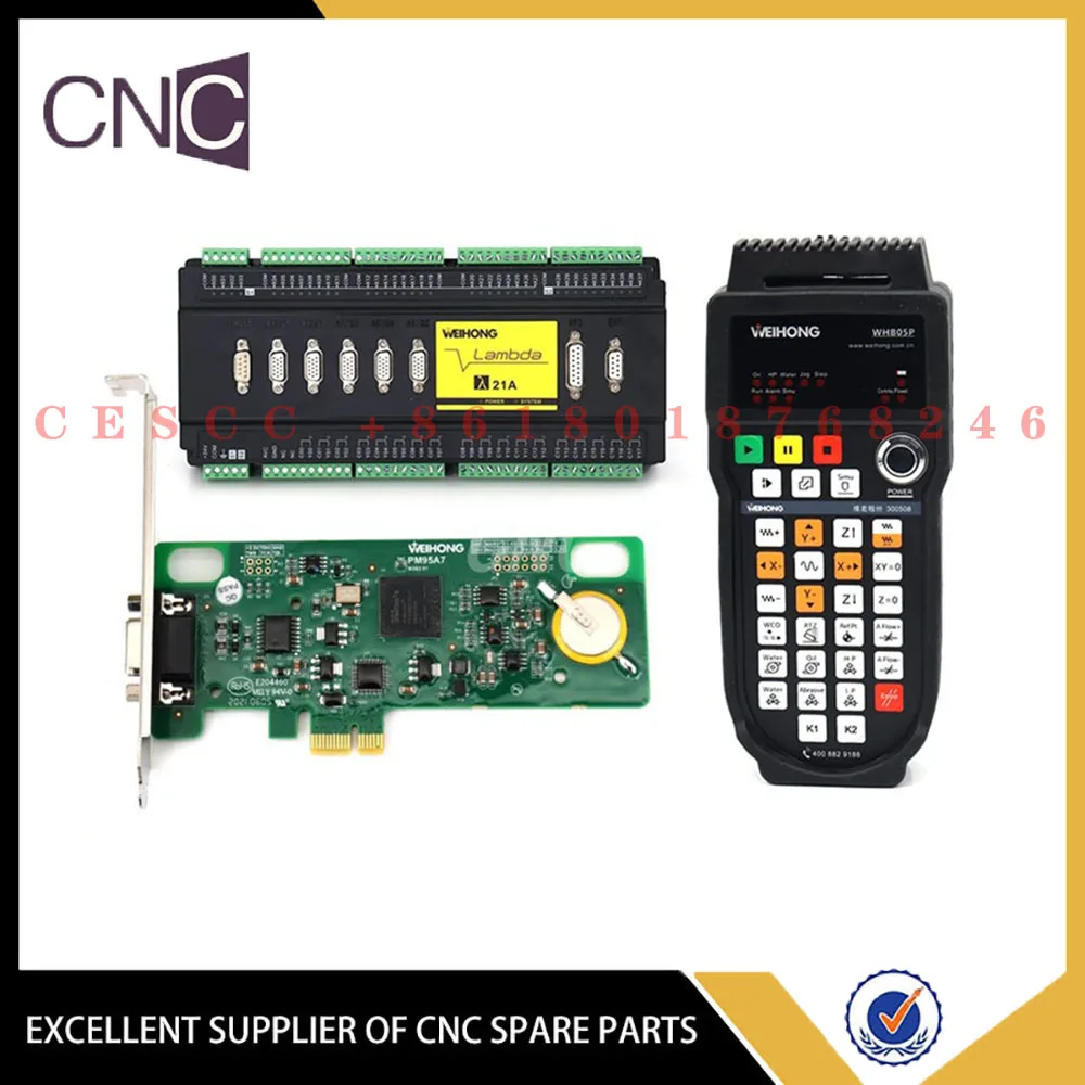 

Kartu Gerak Pengendali CNC Lambda21A Papan Terminal Sistem Kontrol 5 Sumbu Otentik Weihong CNC untuk Mesin Pertukangan CNC