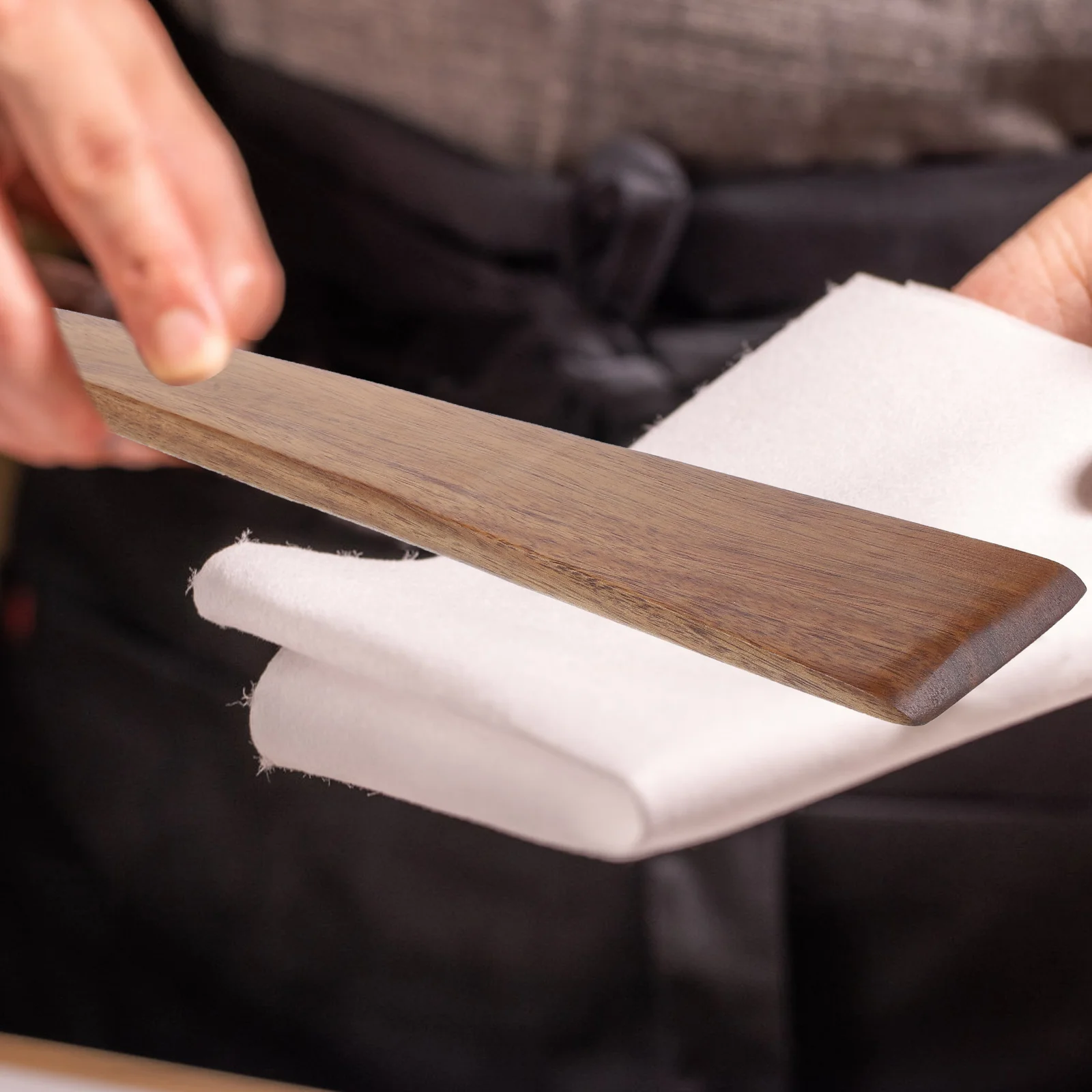 

Wood Spatula Small Flat Wooden Turner Cooking Utensil Non-Stick Egg Flipper Kitchen Wood Cooking Spatula Pan Scraper Tool