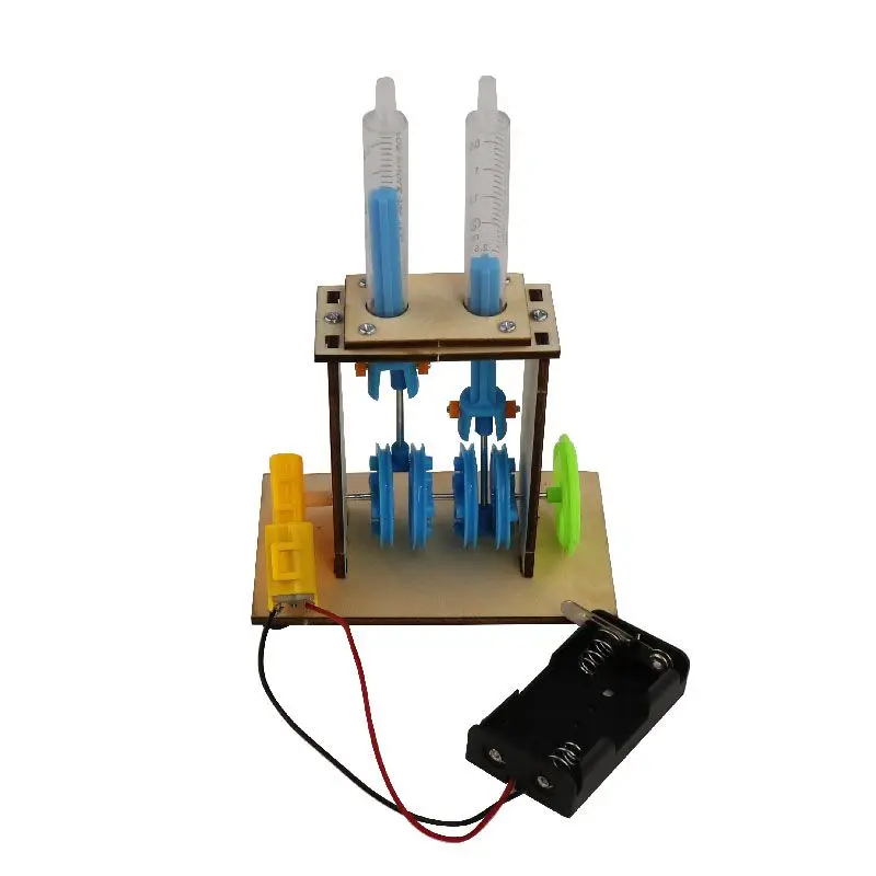 

Fuel Engine Model Puzzle Manual DIY Assembly Physical Science Experimental Teaching Aids