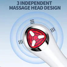 Dispositivo de cuidado de la piel de ojos con fotones LED, instrumento de belleza portátil para rejuvenecimiento facial y cuello, uso doméstico, terapia antienvejecimiento