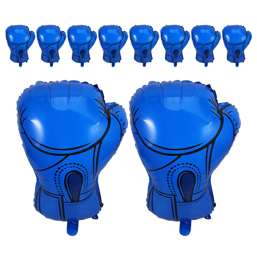 

10 Pcs Balloons Boxing Birthday Decorations Sports Party for Men Theme Wrestling Themed