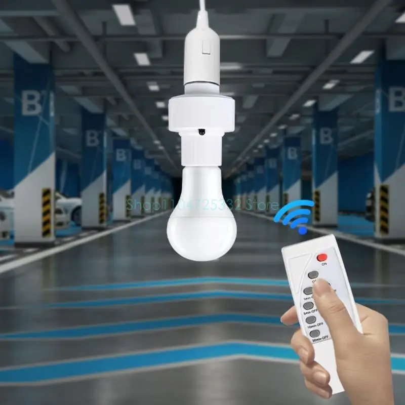 Presa timer lampada E27 Controller lampada semplice per tempi di accensione/spegnimento automatizzati, tenuta facile da installare