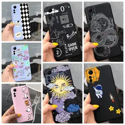 For Redmi Note 12S 4G Case Cover Soft Silicone Phone Cases For Xiaomi Redmi Note12s Coque Fundas Astronaut Lovely Cartoon Capas