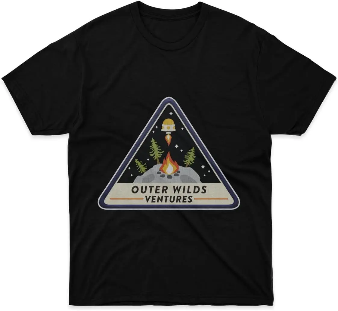 

Mens Womens T-Shirt Outer Shirt Wilds Cotton Ventures Unisex Patch Tee Graphic T Shirts Short Sleeve Top for Teen Girls