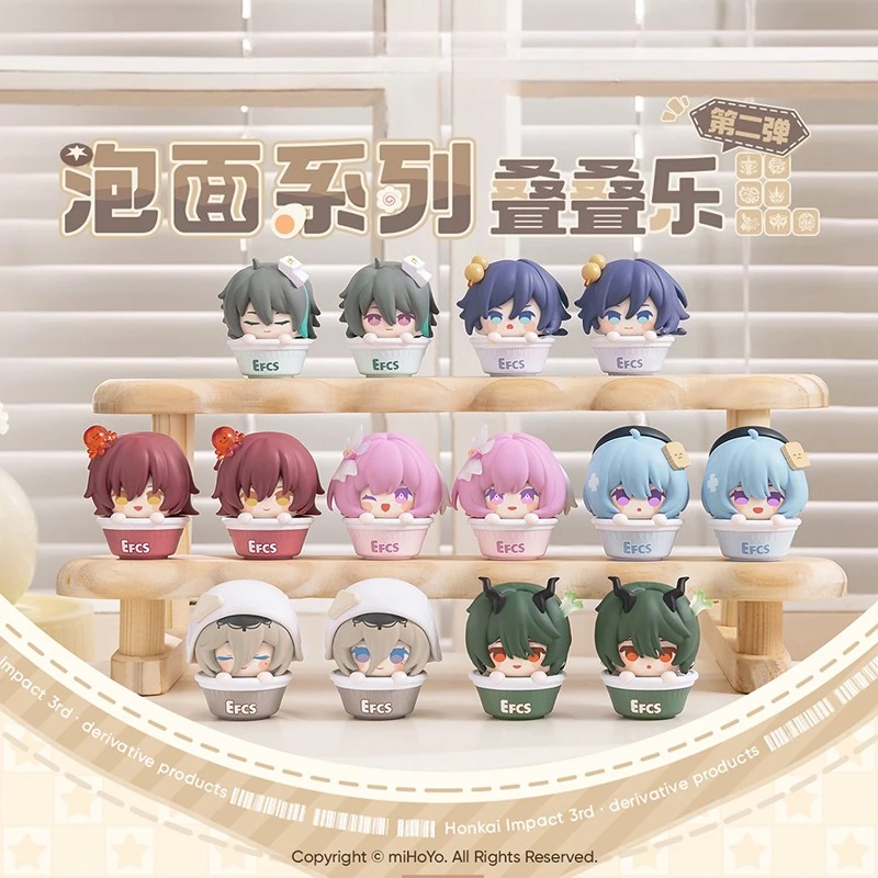 حقيقية لعبة هونكاي تأثير 3rd المعكرونة الفورية سلسلة Kawaii كيانا مي برونيا تيريزا حقيبة أعمى هدية عيد ميلاد طفل العصرية اللعب #1