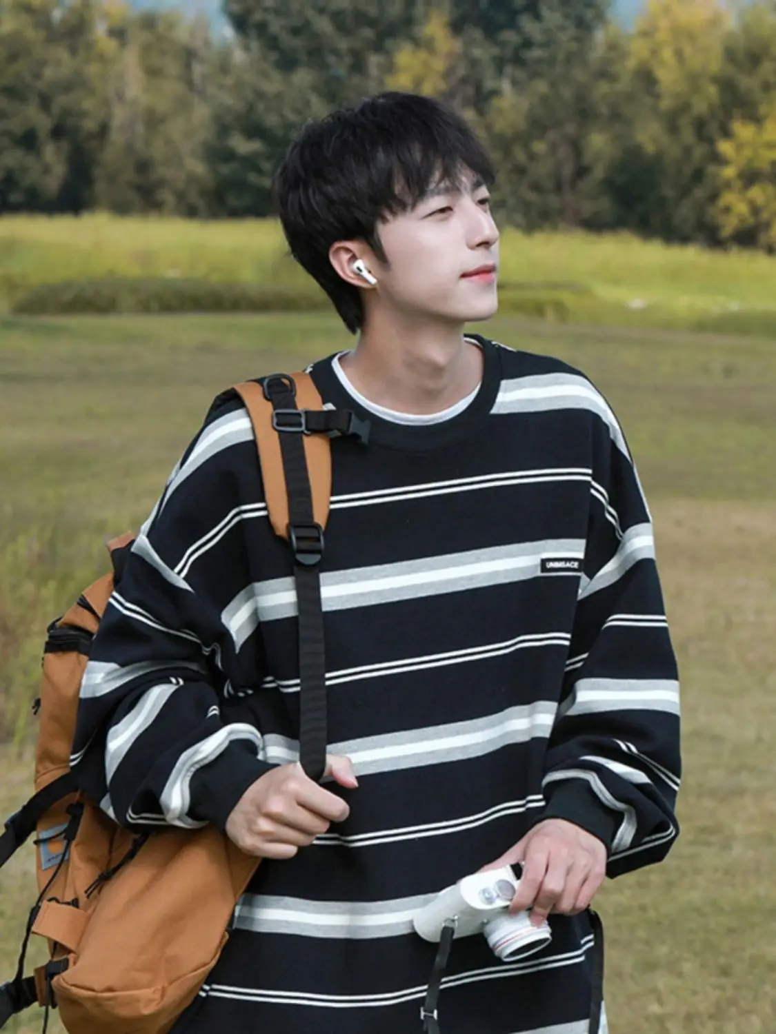 

Мужская толстовка без капюшона размера XXL, повседневная, из хлопка, дышащая, легкая, летняя, свободного кроя, комфортная, на каждый день, базовая, однотонная, простая, приталенная.