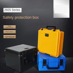 Portable Suitcase PP Thickened Plastic Toolbox Electric Tool Box With Sponge Sturdy Hard Case Flight Case Household Storage Box