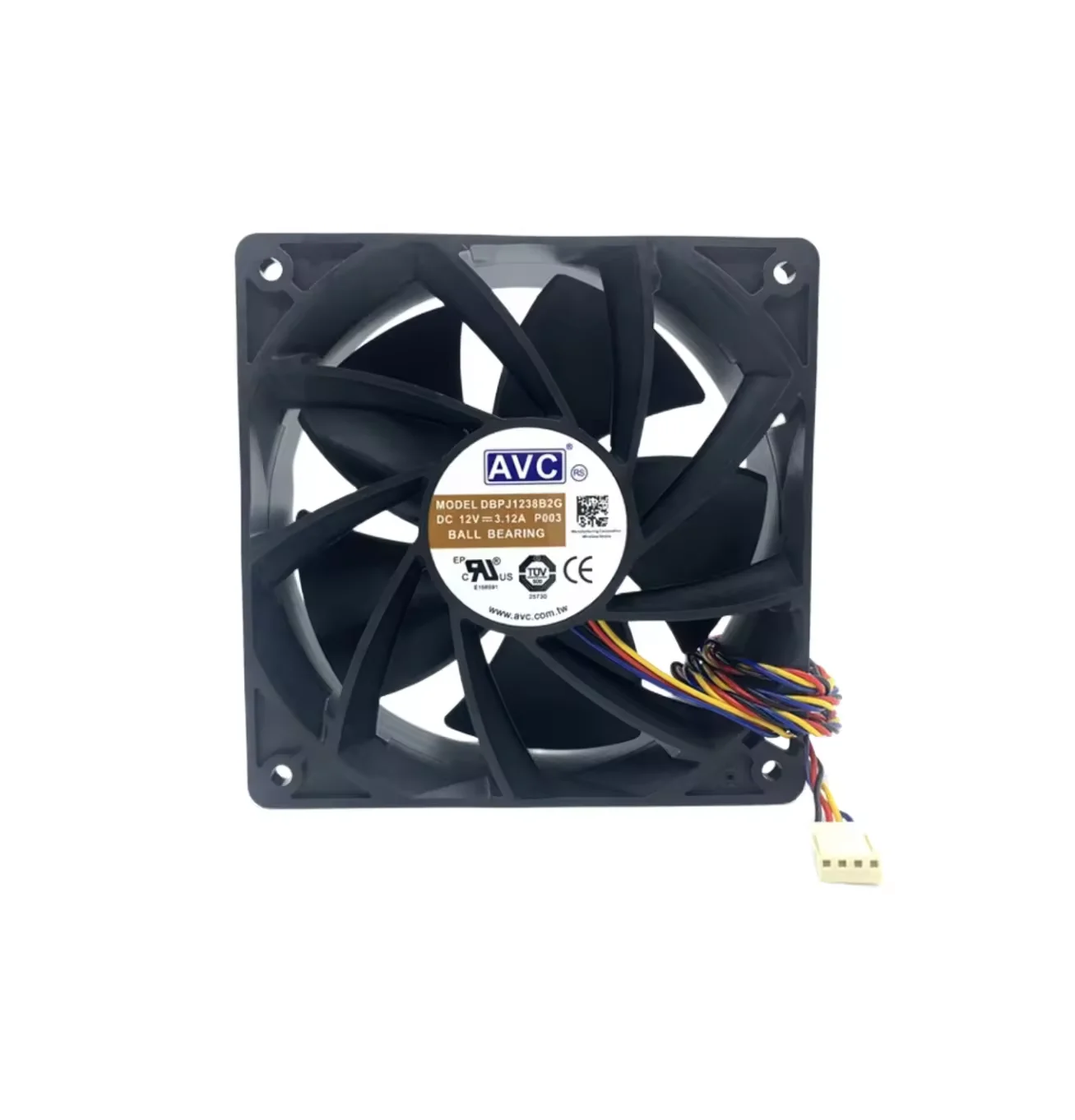 DBPJ1238B2G AVC 12038 12V 3.12A 12cm core Moving T2T fan T2 core moving fan