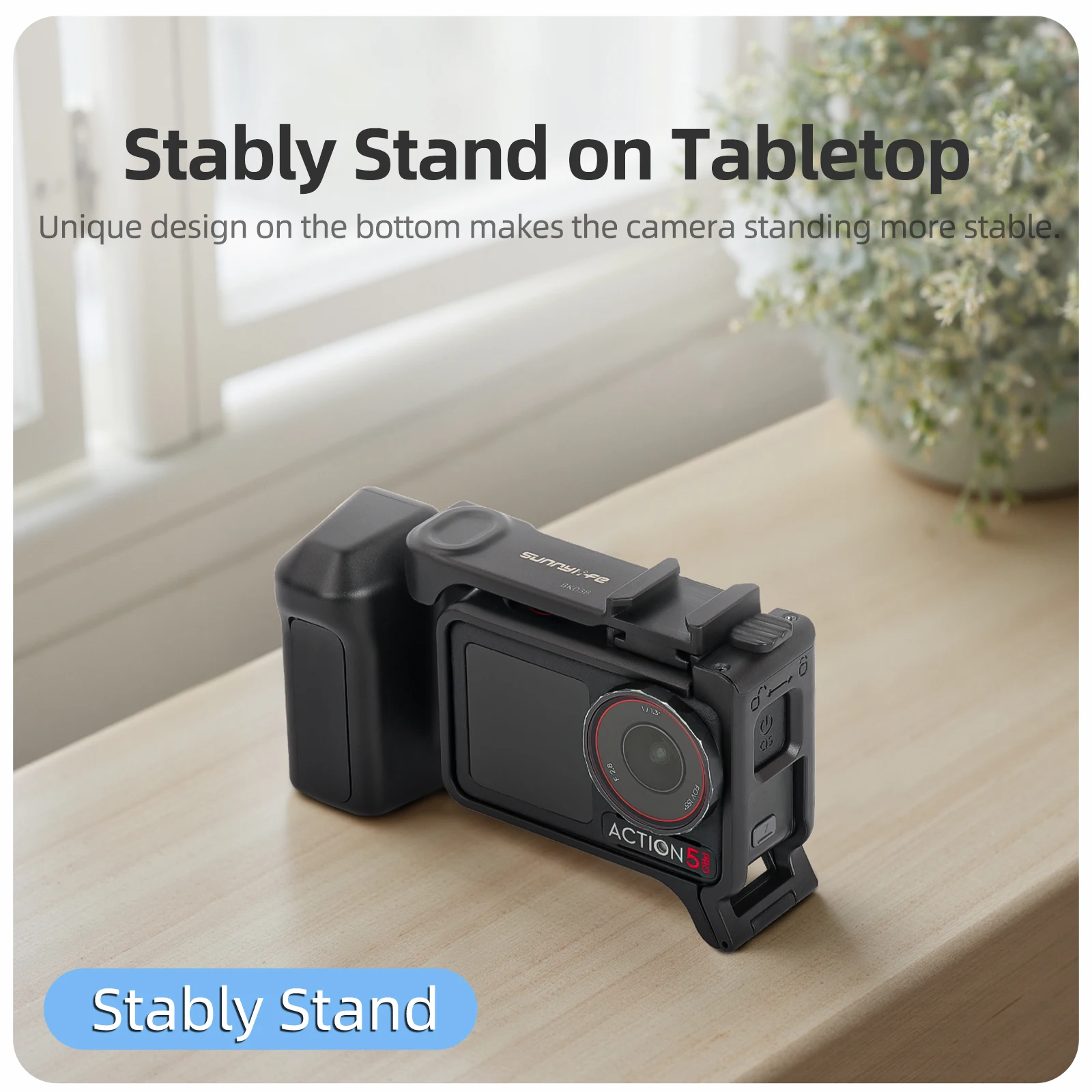 عمل كاميرا الشارع التصوير مقبض قبضة الإفراج السريع جبل/الإطار الواقي ل DJI Osmo Action 5 Pro/4/3 ملحقات الكاميرا #4