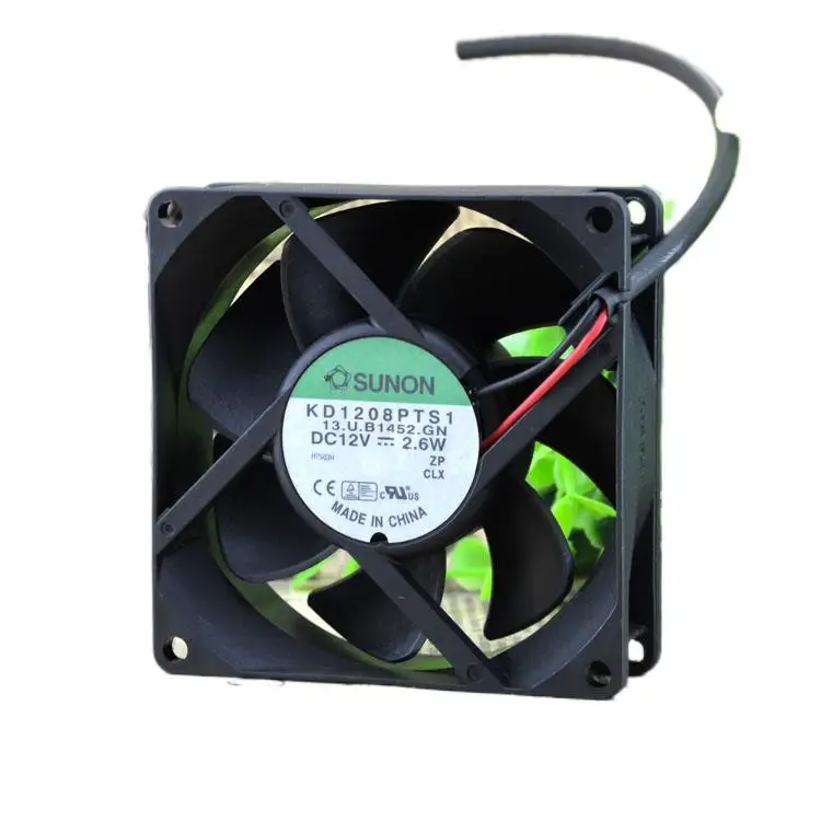 

Sunon 8cm 8025 12V 1.9W KD1208PTS1 Power Supply Of PC Case Cooling Fan 2-Wire