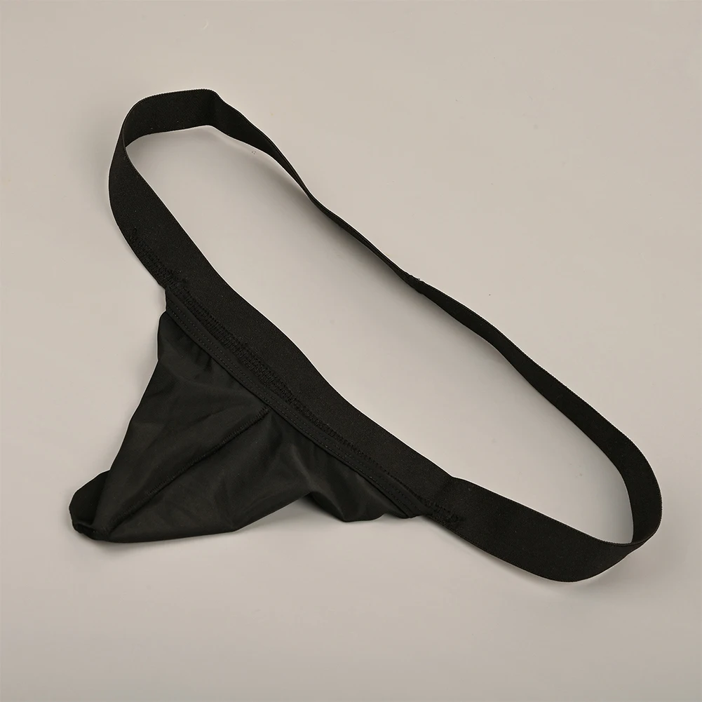 

Men Low Waist Backless Thongs Jockstrap Sexy Bugle Pouch G-String Underpants Solid Lingerie Underwear Man Hombre Briefs A50