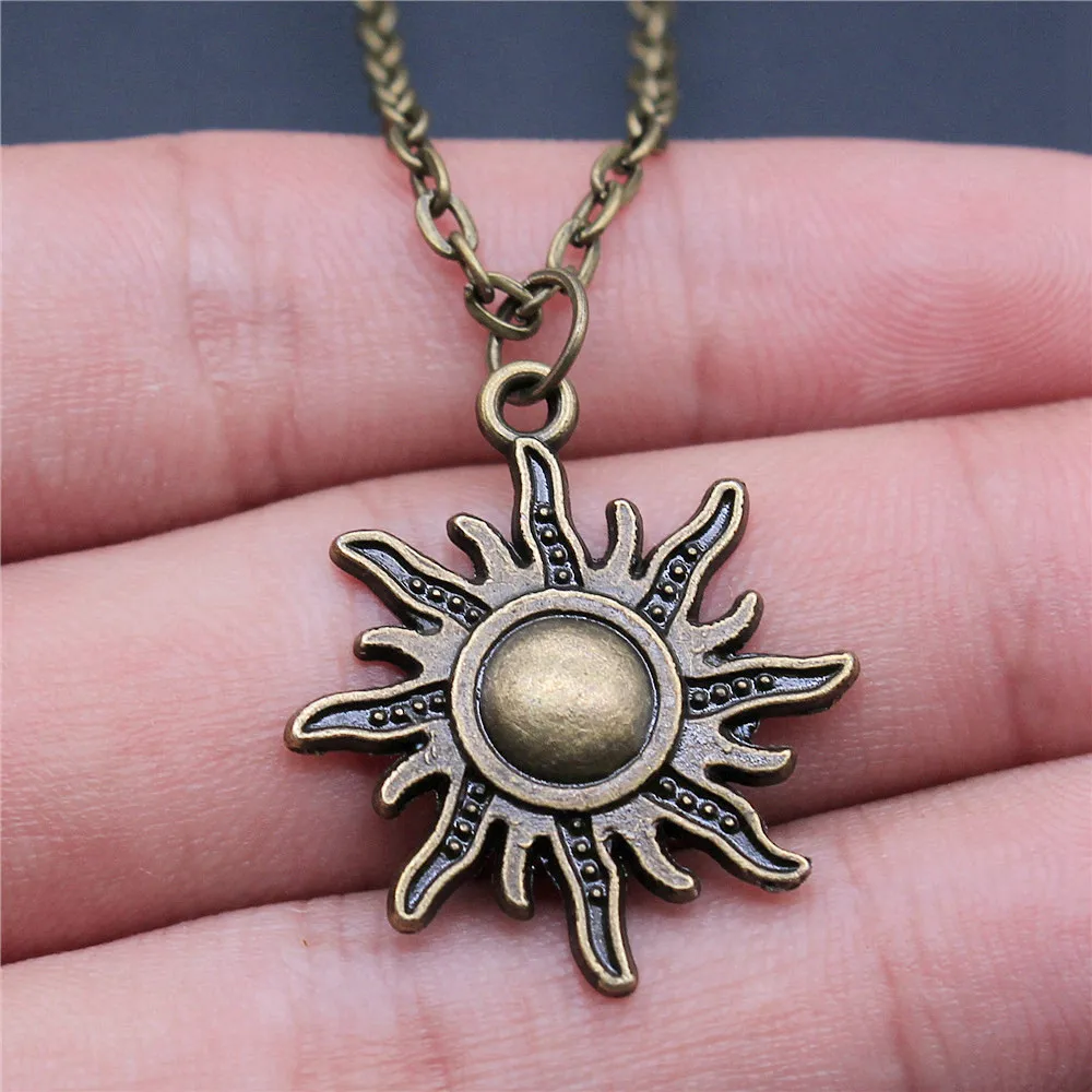 Solar Galaxy Necklace Nail Charms Wholesale Jewellery Making Supplies Chain Length 43+5cm