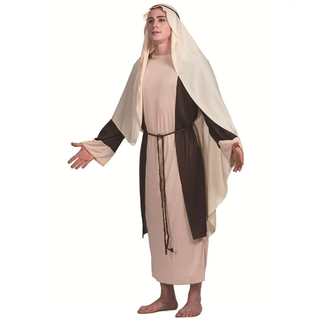 

Arabian Brown ly epherd loween Costume Middle East epherd Clothes Traditional Ethnic Stage Performance Outfit