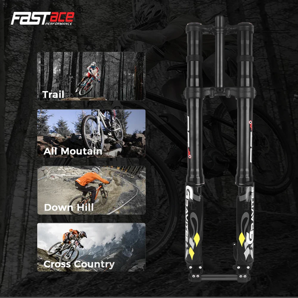 Fastace AHX12RV Electric Dirty Bike Fork Upgraded 3.0 60lbs Shock 265mmx450/550 LBS For Sur-Ron Talaria Sting Segway X160 X260