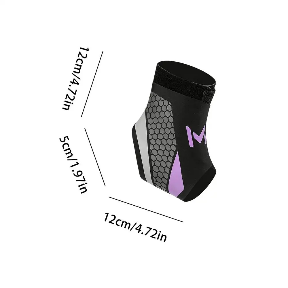 Enkelband Ademende sportband Voetbrace Enkelsteunband voor oefening Fitness Wandelen Hardlopen Wandelen Fietsen Schaatsen
